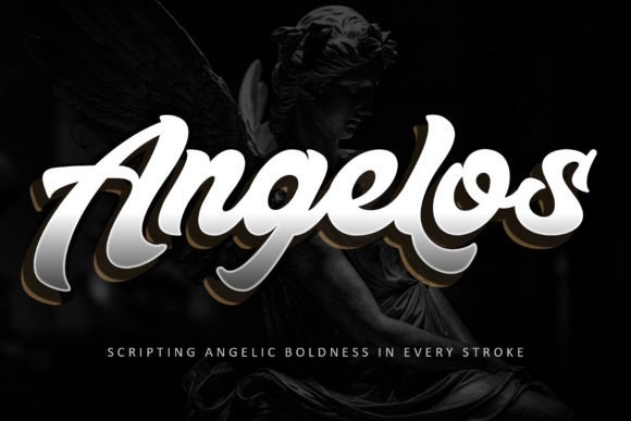 Angelos: The Modern Script Typeface for Editorial Excellence