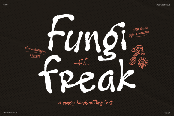 Bringing Wild Creativity to Life with Fungi Freak Typeface