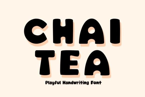 Chai Tea: The Warm Typeface for Cozy Brand Identities