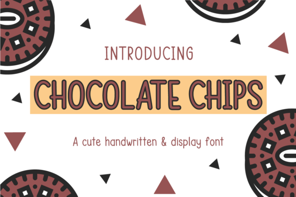 Chocolate Chips: The Perfect Handwritten Font for Your Crafts