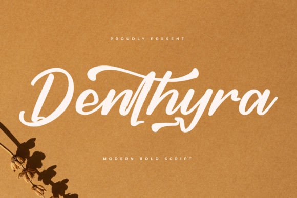 Denthyra: The Premium Script Font for Scroll-Stopping Brand Content