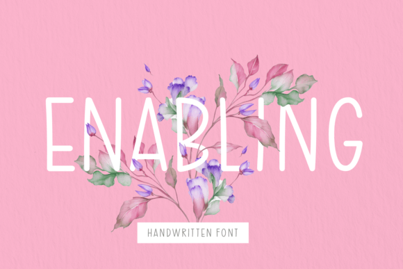 Enabling: The Handwritten Typeface That Transforms Small Business Branding