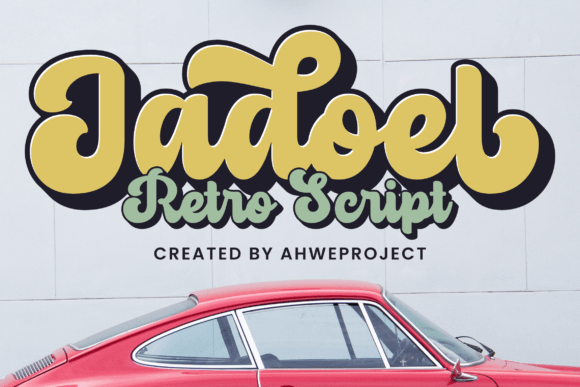 Jadoel: The Retro Script Font for Vintage Craft Designs