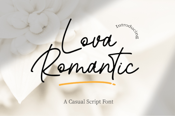 Lova Romantic: The Perfect Script Typeface for Modern Web Design