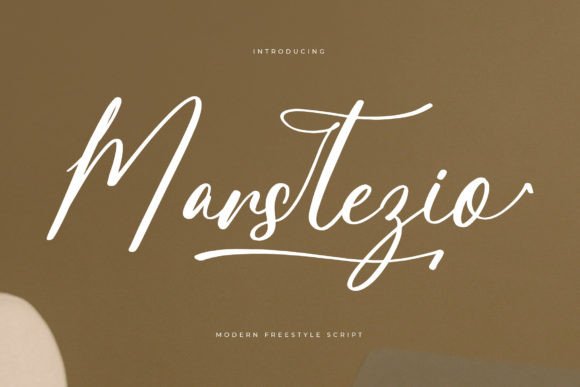 Marstezio: The Elegant Script Typeface for Handmade Creators