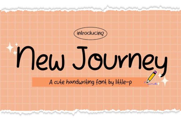 New Journey: The Playful Handwritten Font for Crafters and Sellers