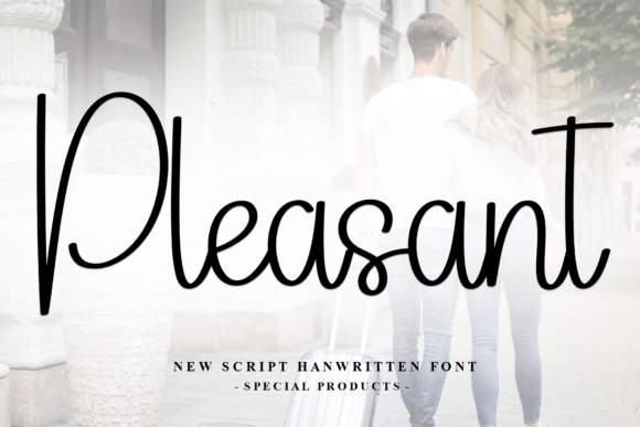 Pleasant Typeface Review: A Timeless Handwritten Font for Modern Brands