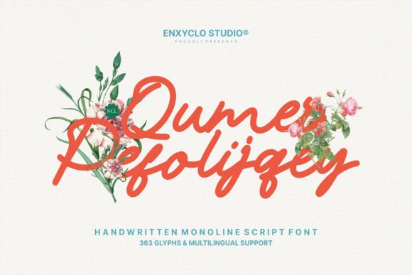 Qumer Pefolijqey: The Handwritten Typeface That Transforms Your Brand