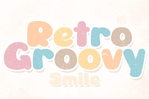 Retro Groovy Smile: The Perfect Typeface for Small Business Branding