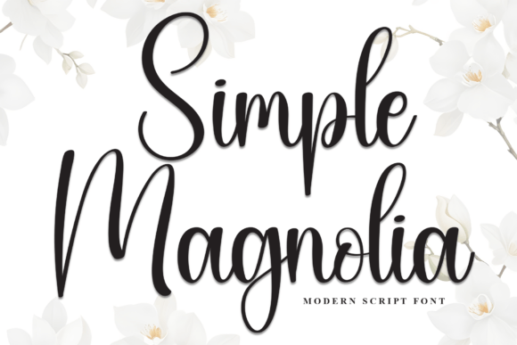 Simple Magnolia: The Handwritten Font That Elevates Your Brand Identity