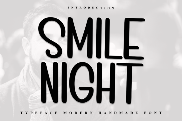 Smile Night: A Graceful Script Typeface for Editorial Design
