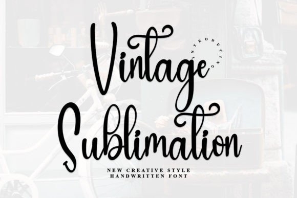 Vintage Sublimation: A Magical Typeface for Elegant Web Design