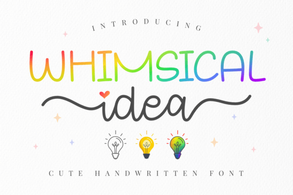 Whimsical Idea: The Handwritten Typeface That Elevates Campaign Visuals