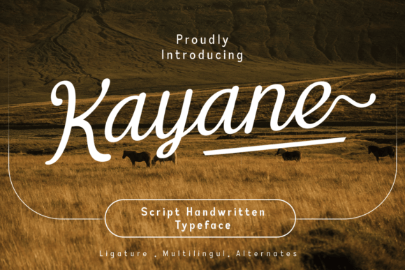 Why Kayane Is the Perfect Script Font for High-Impact Campaigns